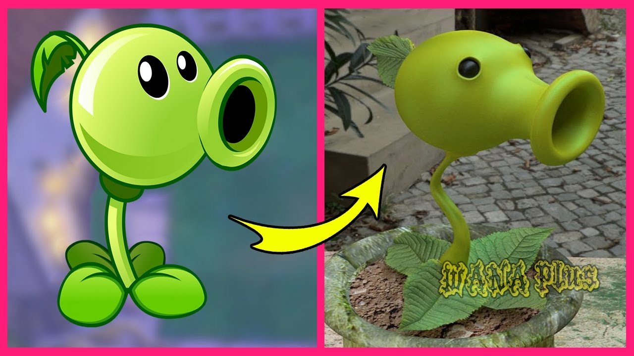 Plants VS Zombies 2 Plants In Real Life 👉@WANAPlus