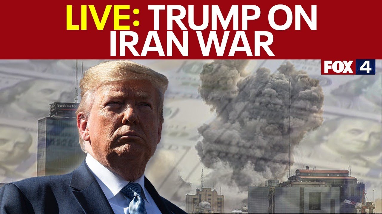 🔴LIVE: Trump remarks on Iran war