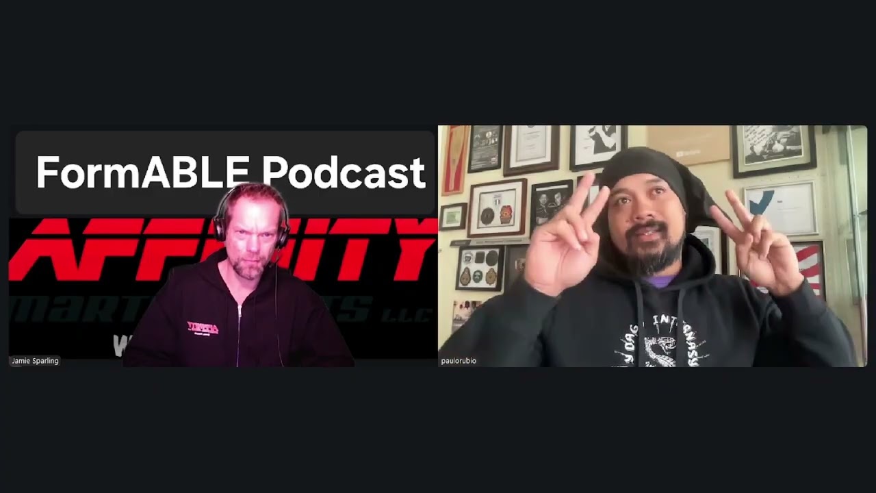 Paolo Rubio on Quality Control in Martial Arts | FormABLE Podcast Ep. 46
