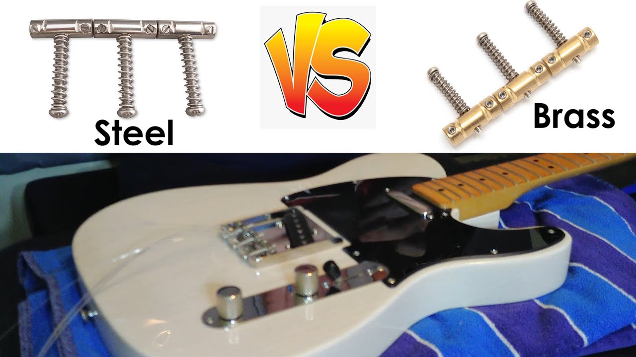 Седла из стали и латуни — модернизация Squier Classic Vibe Telecaster