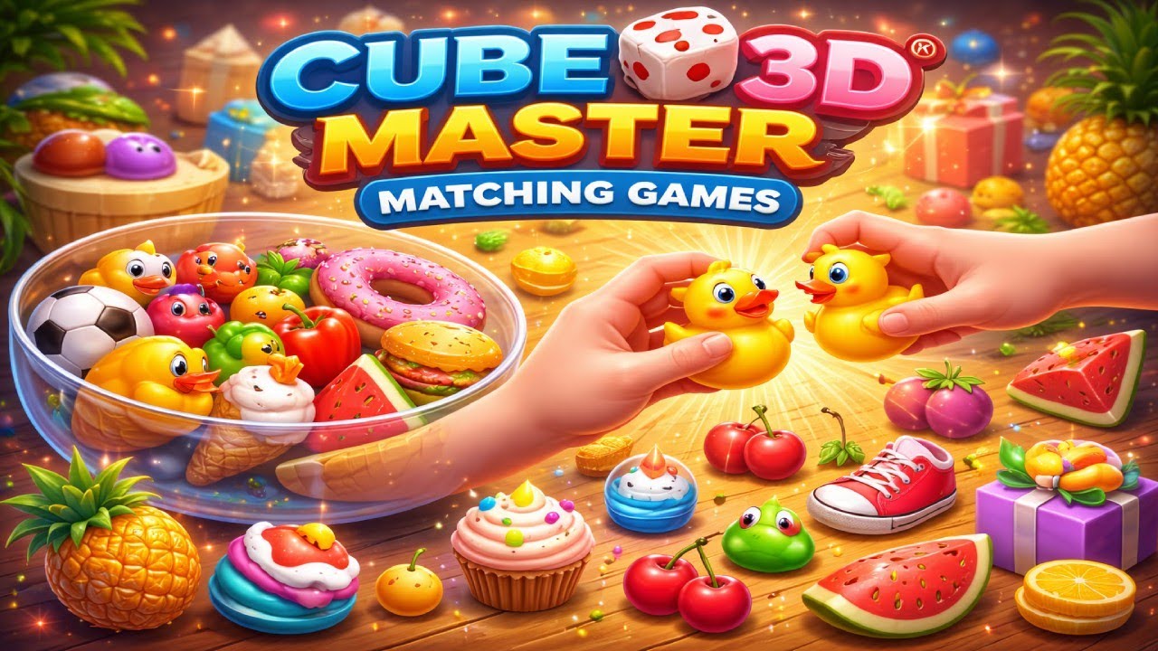 Cube Master 3D®: Matching Games | Triple Match, Brain Puzzle & Relaxing Gameplay (Android/iOS)
