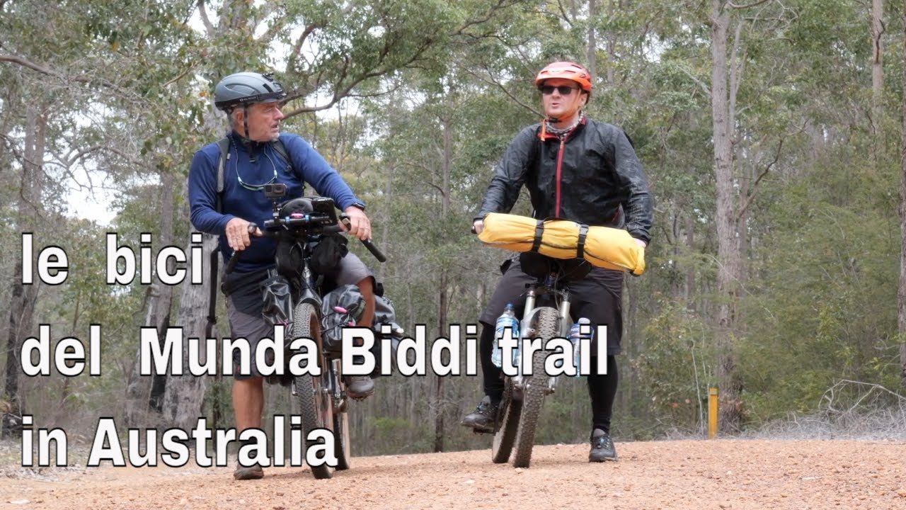 Setup delle bici usate in Australia nel Munda Biddi Trail . 29 Salsa Fargo Ti , MTB 26  Ellsworth