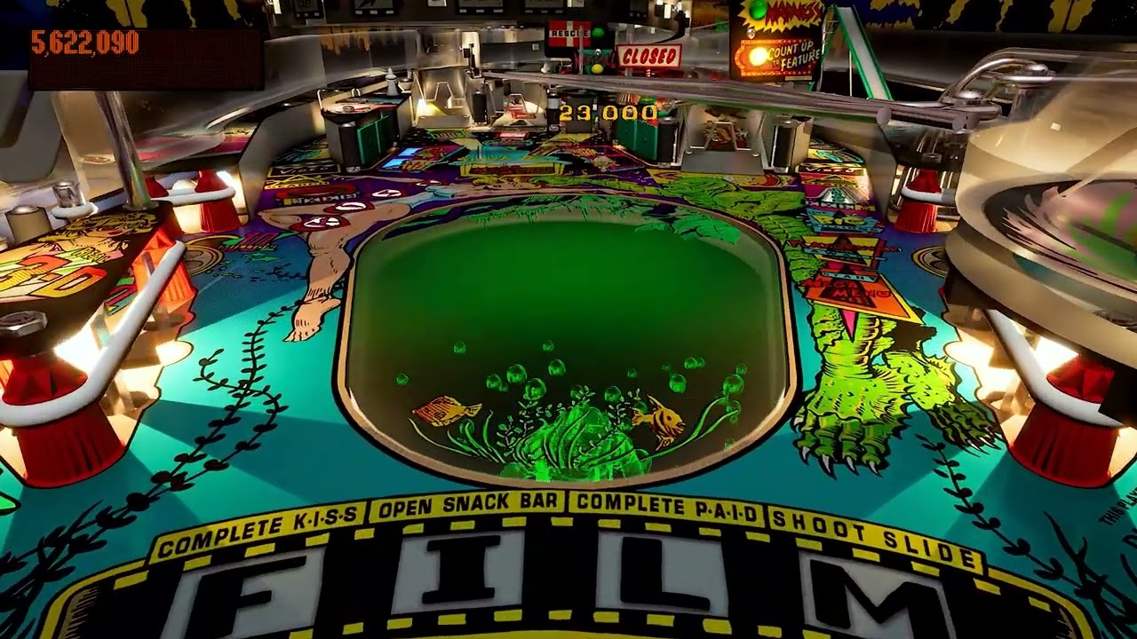 PINBALL FX Creature from the Black Lagoon 1992 #pinballfx #pinball #videogame