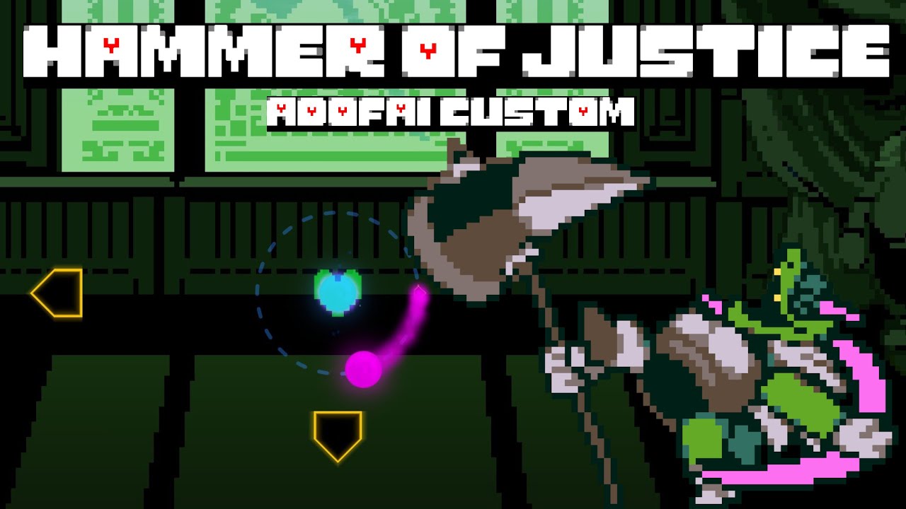 [ADOFAI Custom Level] DELTARUNE - Hammer of Justice