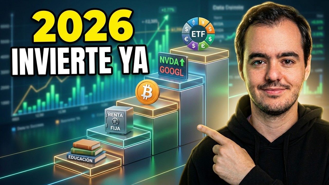 5 Inversiones Interesantes para 2026, Empieza con Poco Dinero siendo Principiante