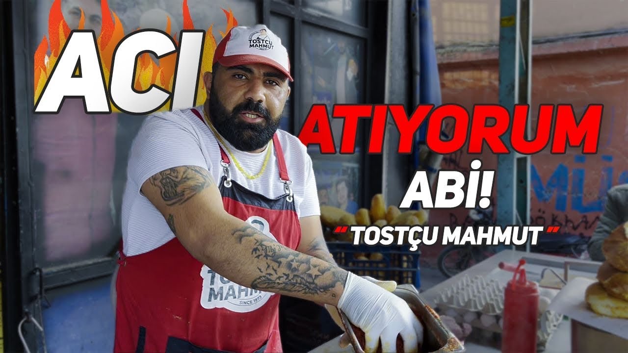ТОСТЕР МАХМУТ Множество тостов с перцем !!! l Уличная еда