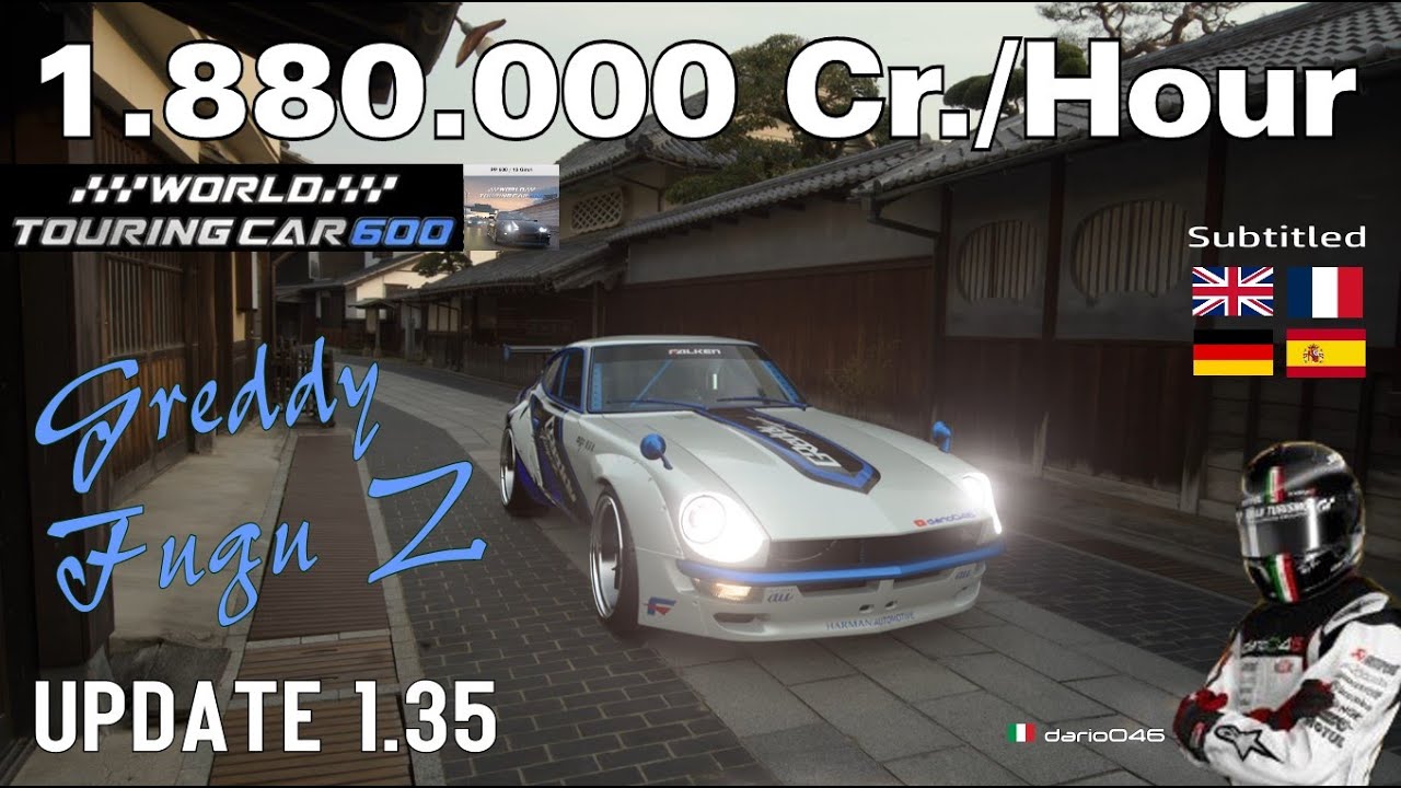 Gran Turismo 7 - World touring car 600 - Tokyo expressway - Greddy Fugu Z swap