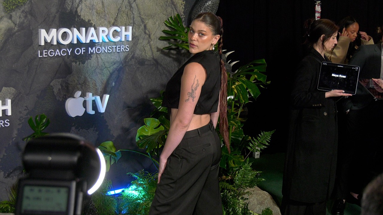 Maya Rose attends the world premiere of Apple's 