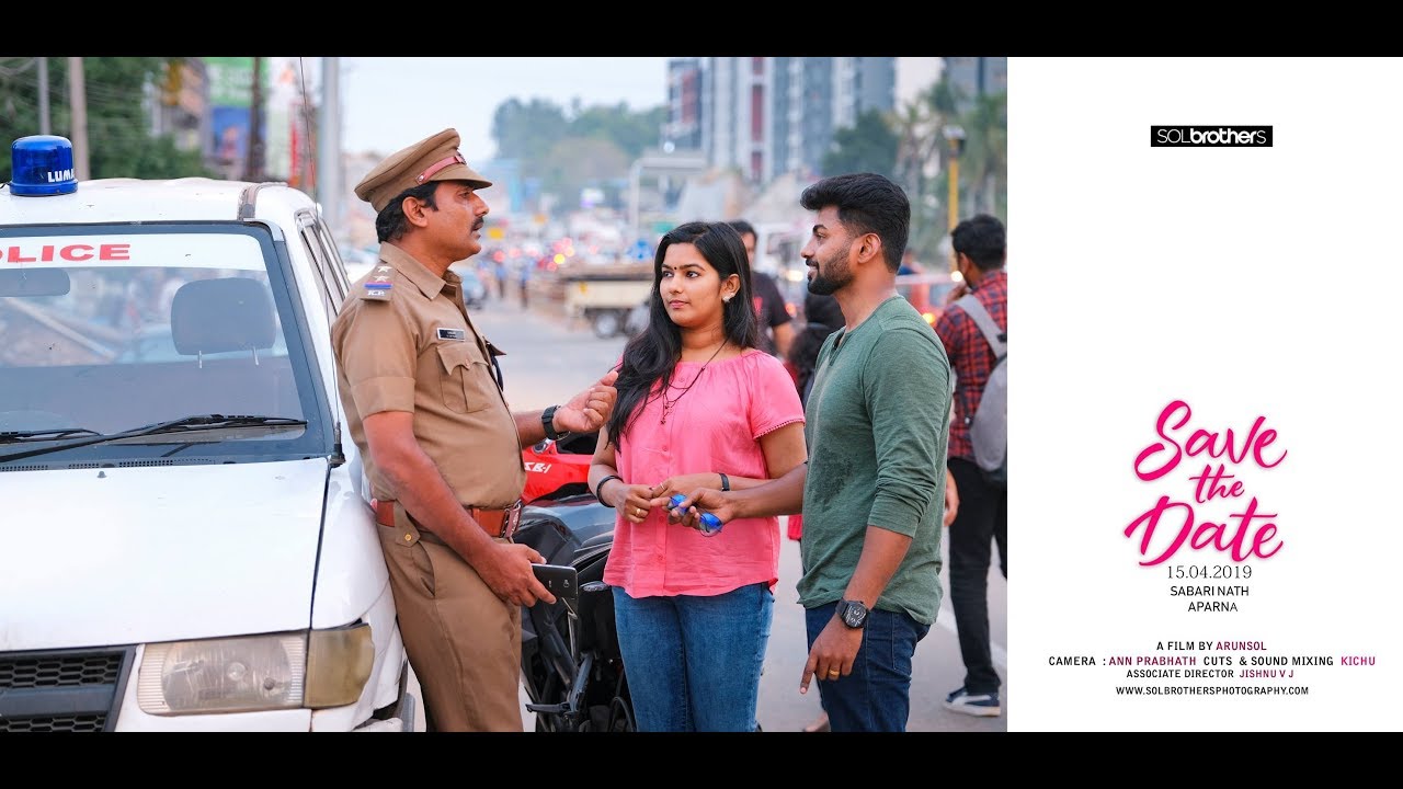 Kerala Wedding save the date video (Sabari nath + Aparna )(solbrothers)