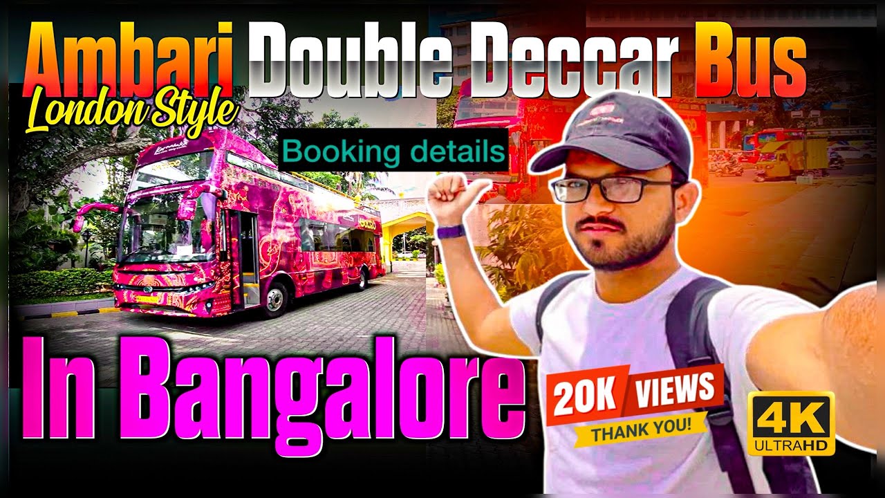 Bangalore double deccar bus just @180/- 