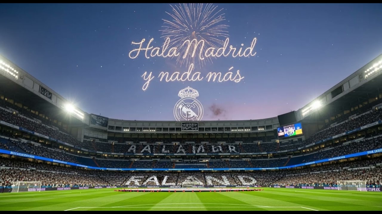 REAL MADRID – Hala Madrid y Nada Más | Afro Trap