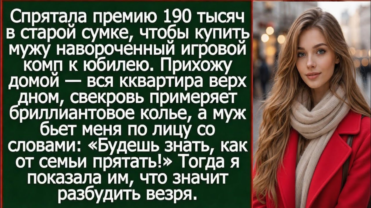 Спрятала премию в старой сумке, чтобы купить мужу игровой комп к юбилею. Прихожу, а свекровь
