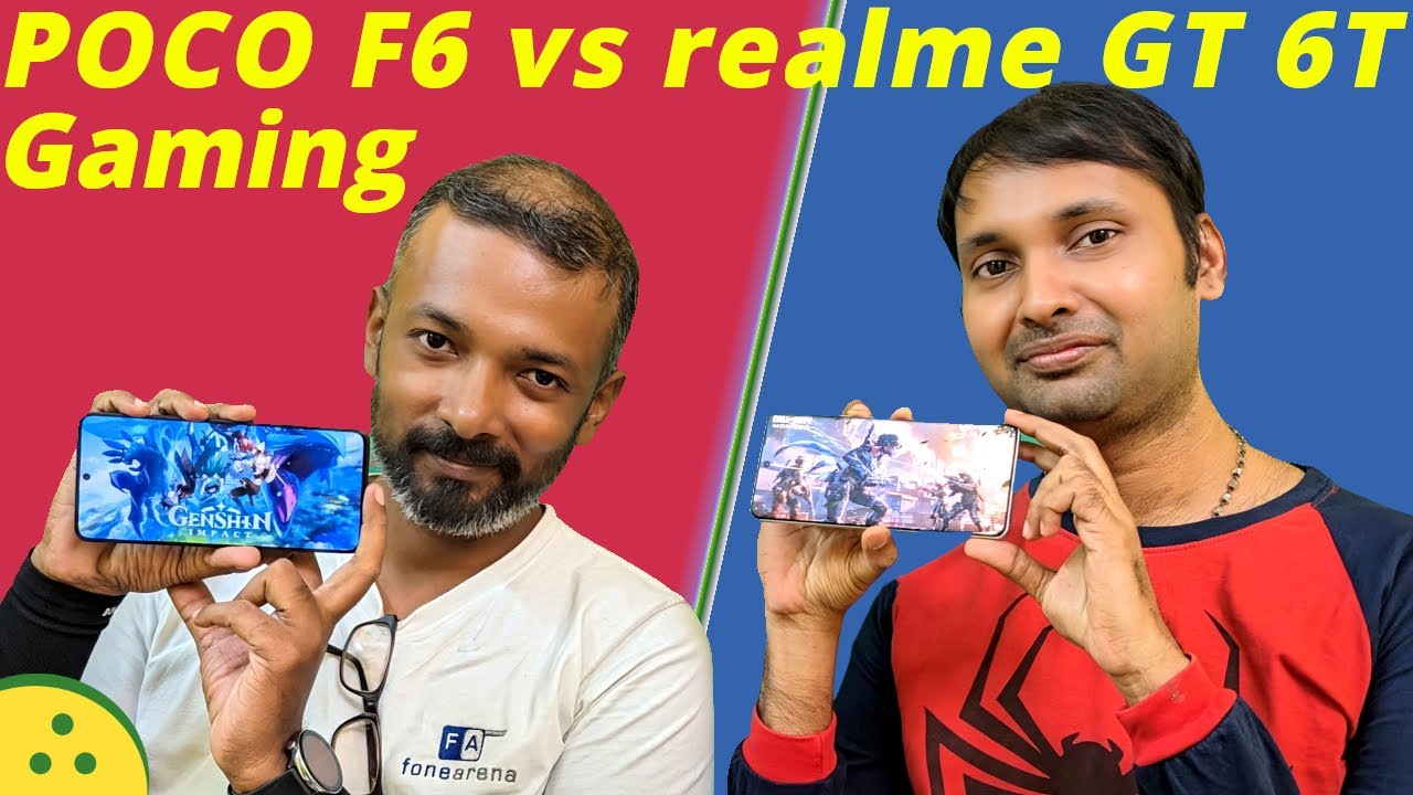 POCO F6 vs realme GT 6T Gaming-ல எது best?