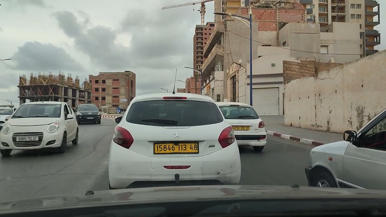 11 août 2024 driving in Mostaganem.de salamandre a tijditt