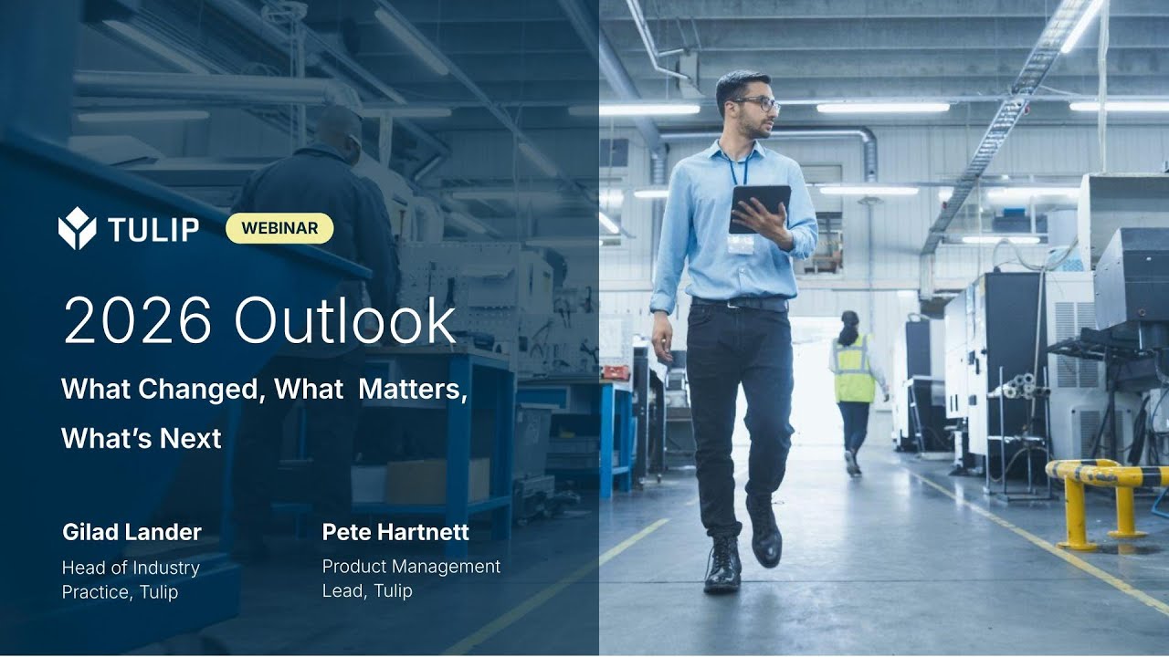 2026 Manufacturing Outlook: What Changed, What Matters, What’s Next