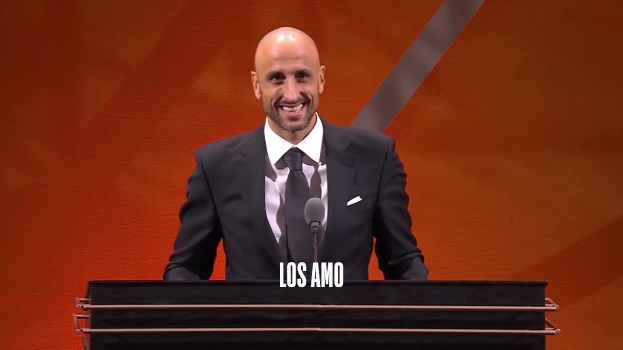 [SUBTITULADO] El discurso completo de MANU GINÓBILI en su ingreso al SALÓN DE LA FAMA