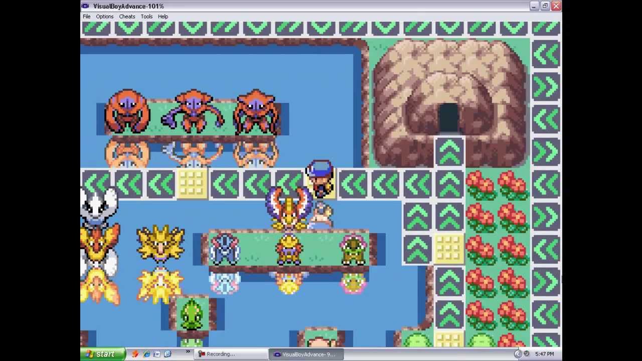 SECRET place in Pokemon Fire Red & Leaf Green