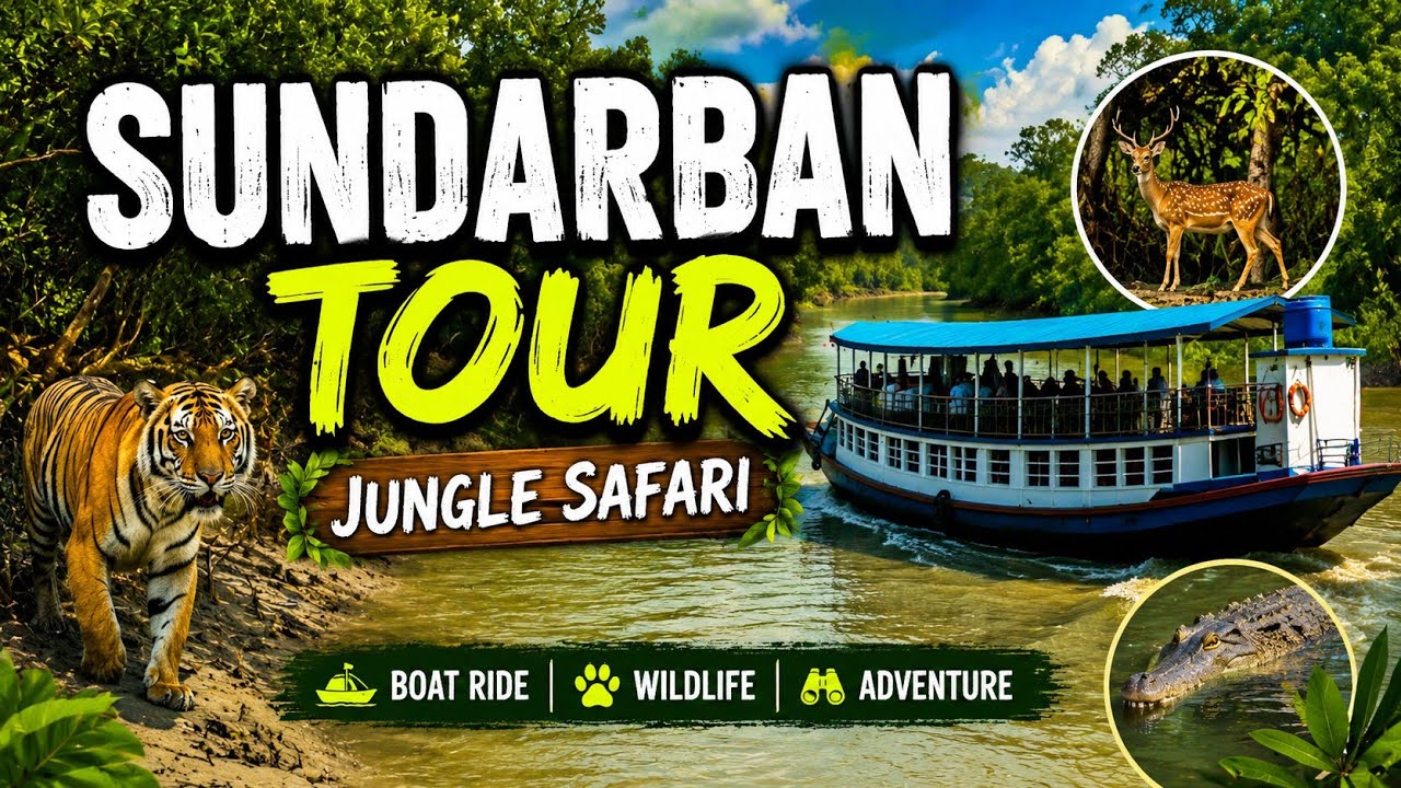 Sundarbans National Park, West Bengal | Sundarban Jungle Safari🐅भारत का सबसे खतरनाक जंगल में 48 घंटा