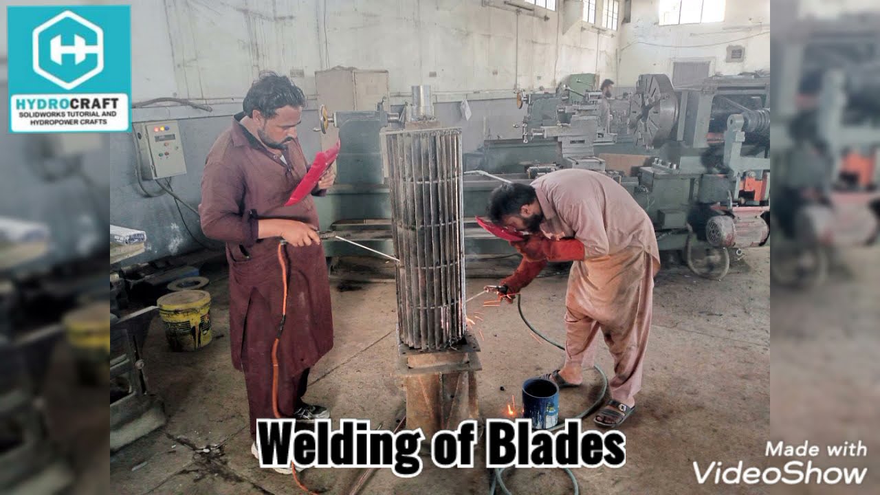 Crossflow Turbine Runner Manufacturing Process
