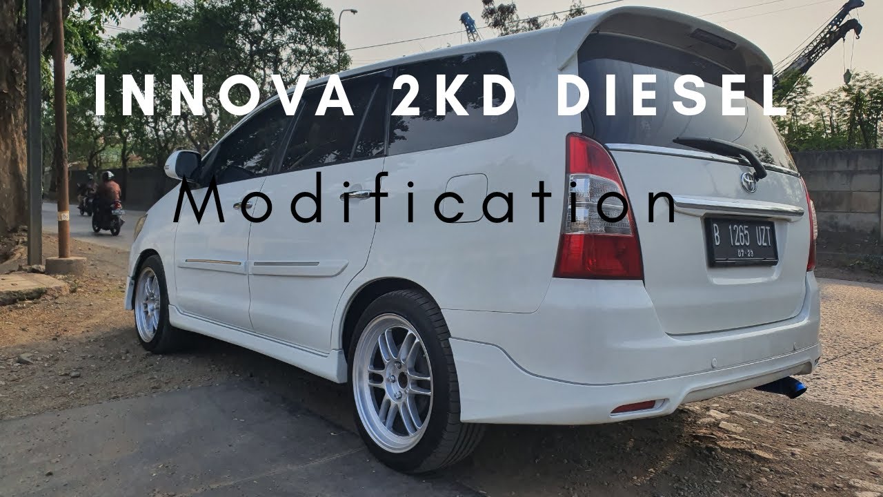 MODIF 2KD INNOVA DIESEL 2KD YUK MASIH SETENGAH JADI AJA UDA KENCENG
