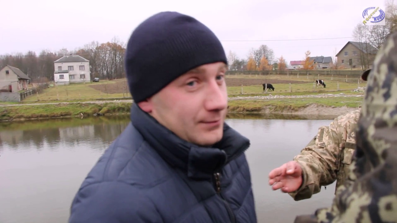 Ліквідація огорожі ставка в селі Коти Яворівського р-н. 12-11-16