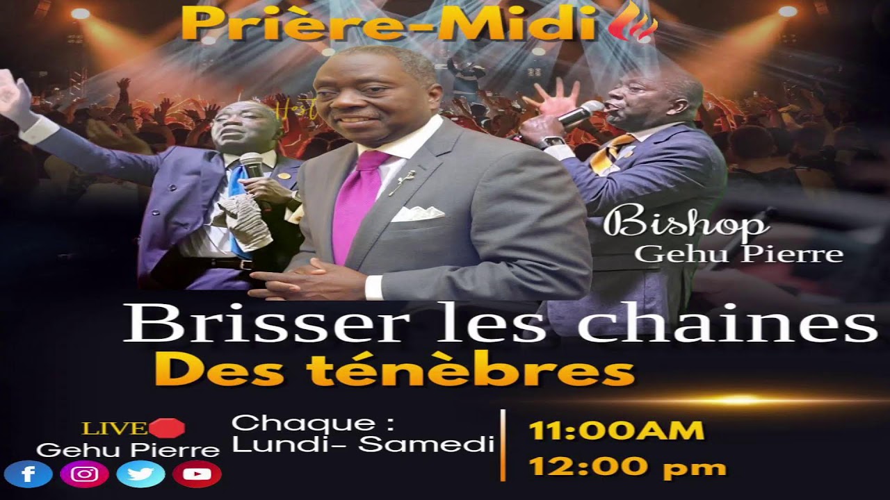 Briser les chaines des tenebres  BISHOP GEHU PIERRE