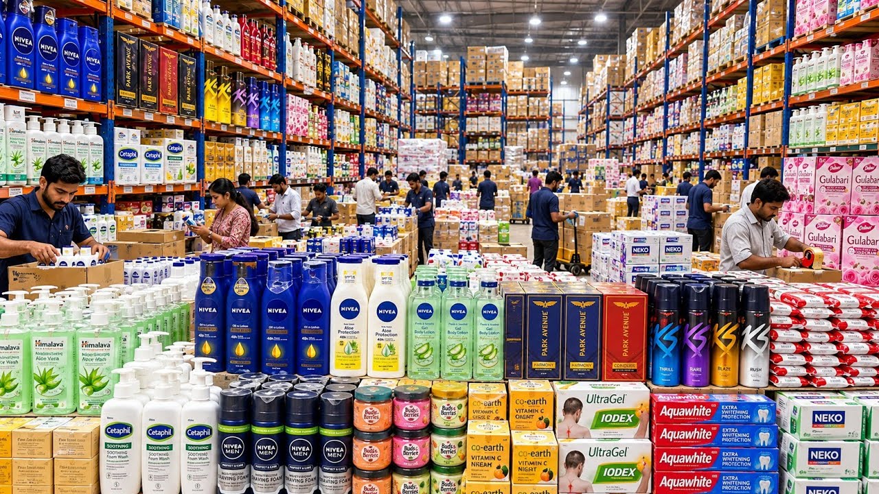 Cosmetics & FMCG Wholesale Market Delhi 🔥 Beauty Products Wholesale | Start Your Business 