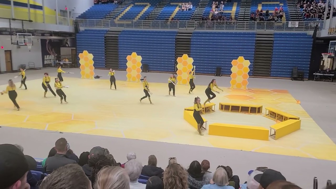 08 Mar 2025 FZS Varsity Winter Guard at O'Fallon Township MCCGA