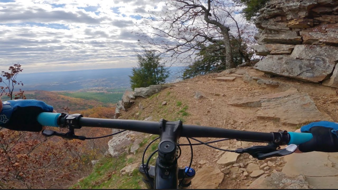 Scenic & Technical MTB Trails at Mt. Nebo State Park, Arkansas