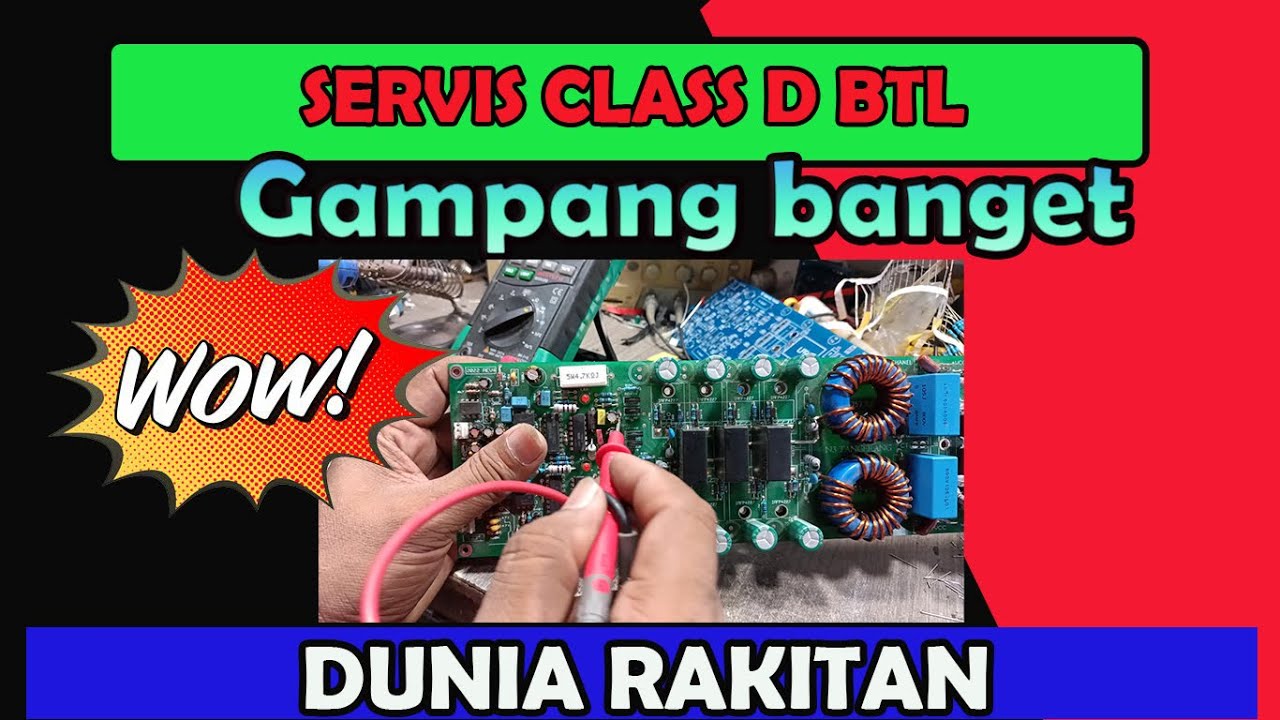 Servis Class D  ..ternyata  rusaknya  sepele