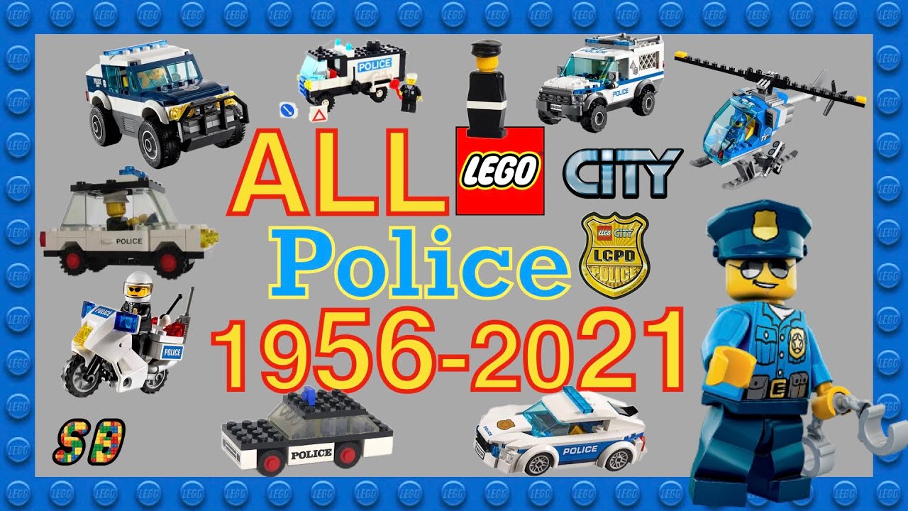 All Lego City POLICE sets 1956-2021