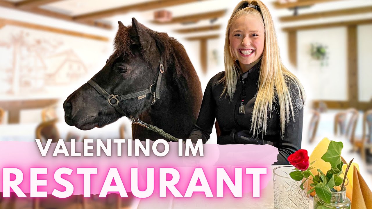 MIT VALENTINO INS RESTAURANT!!