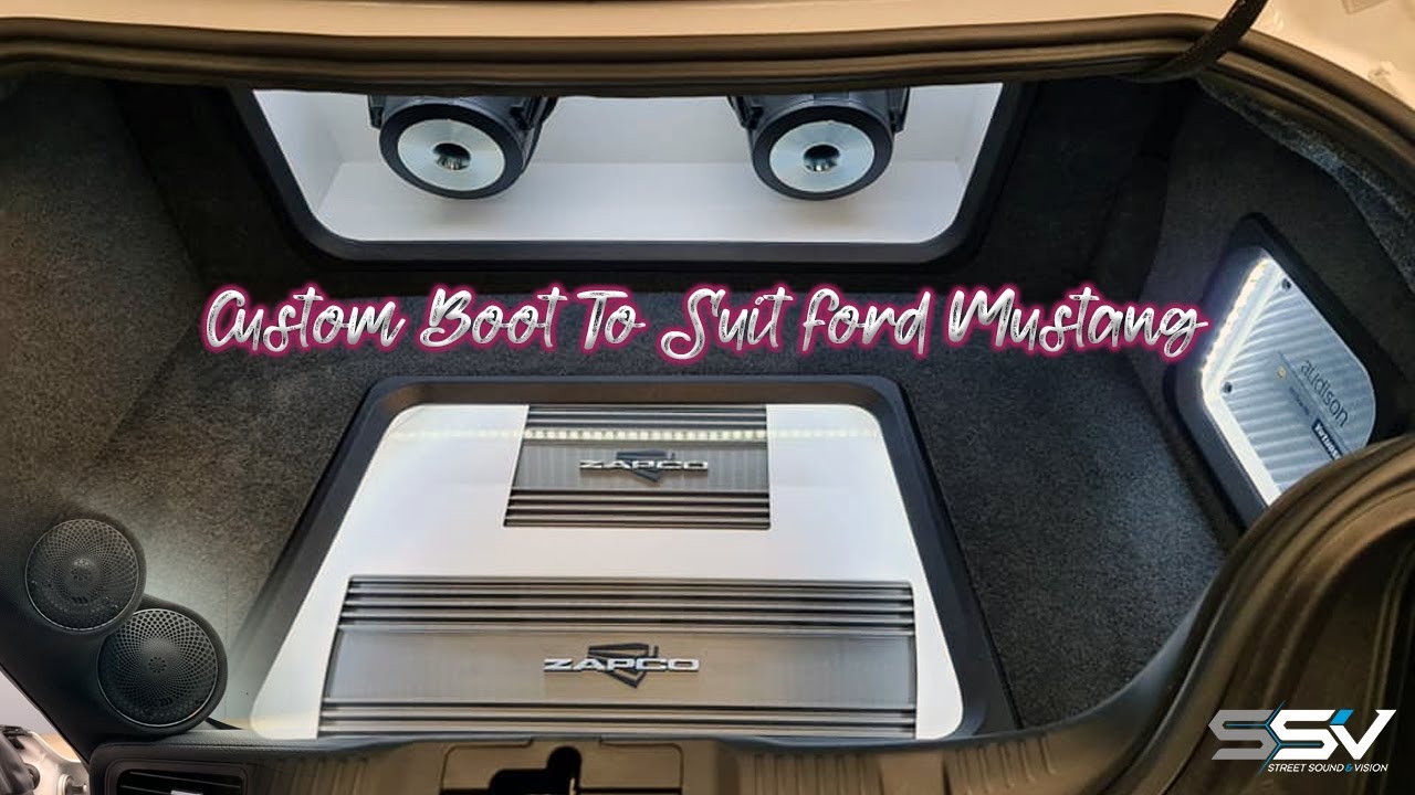 Custom Car Audio To Suit Ford Mustang | SSV Street Sound & Vision