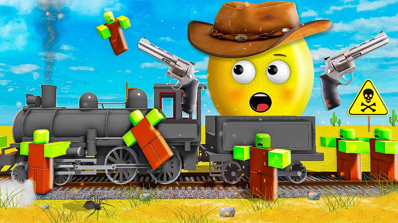 ВЫЖИВАНИЕ НА ПОЕЗДЕ в ROBLOX!