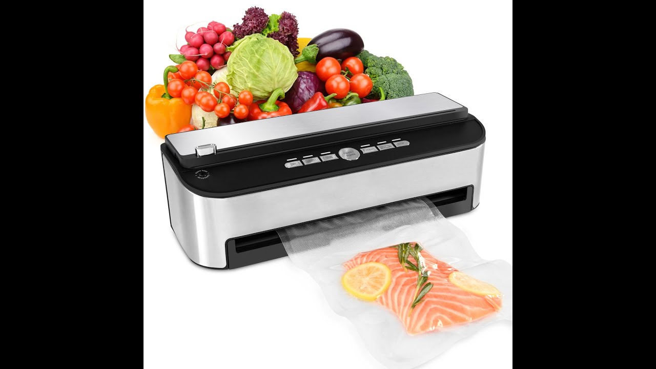 YUMYTH Automatic Electric Vacuum Sealer With Roll Storage And Bag Cutter Vacuum Food Sealers VS6685J