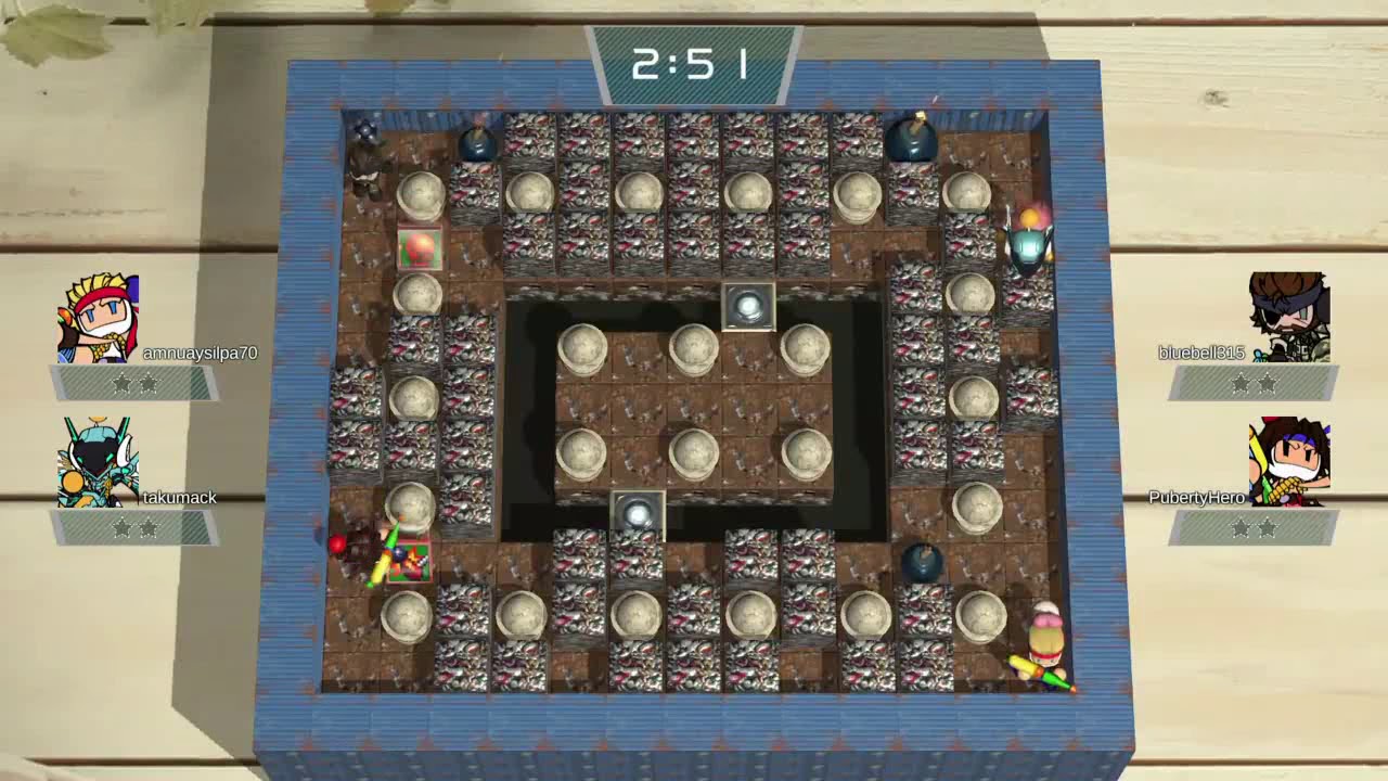 Super Bomberman R - League Battle - Online Matches #9 (PS4)