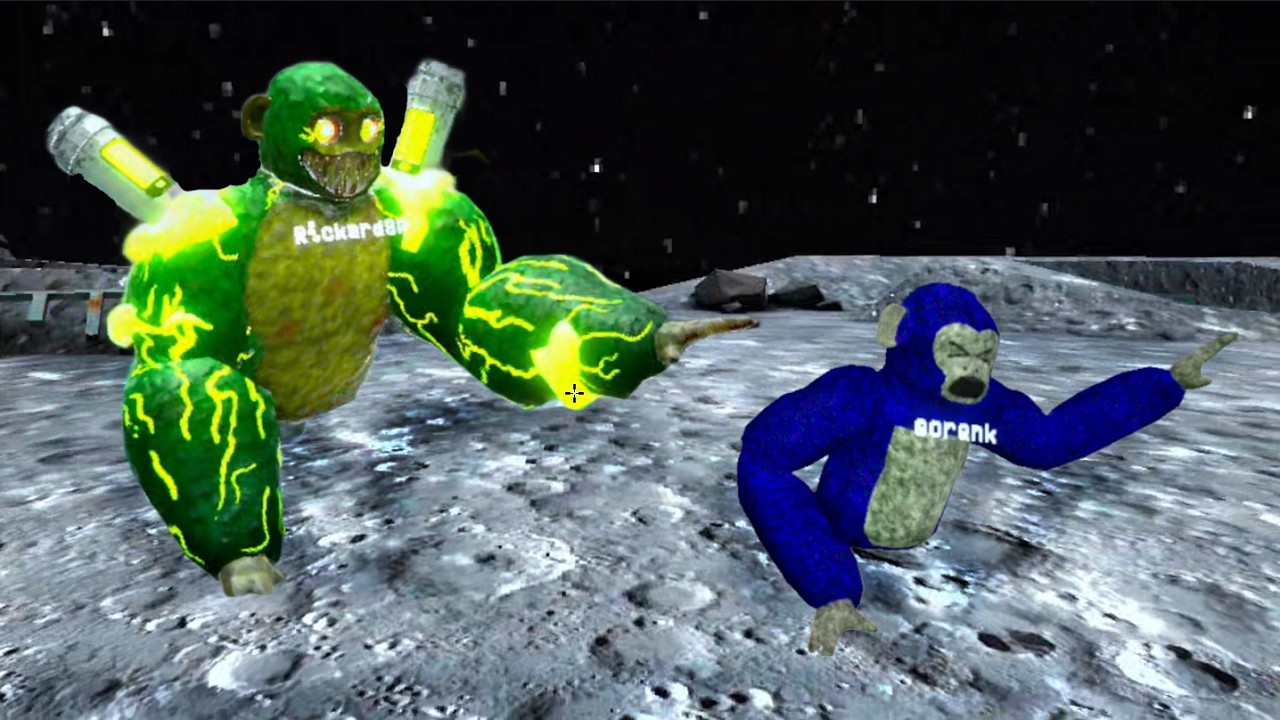 Scary Baboon On The Moon (REVAMP)