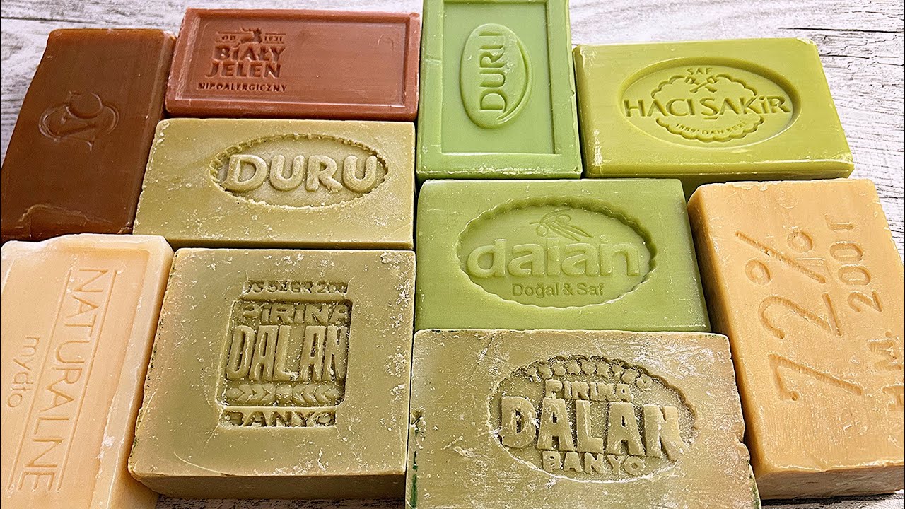 ASMR soap cutting Резка мыла АСМР💚