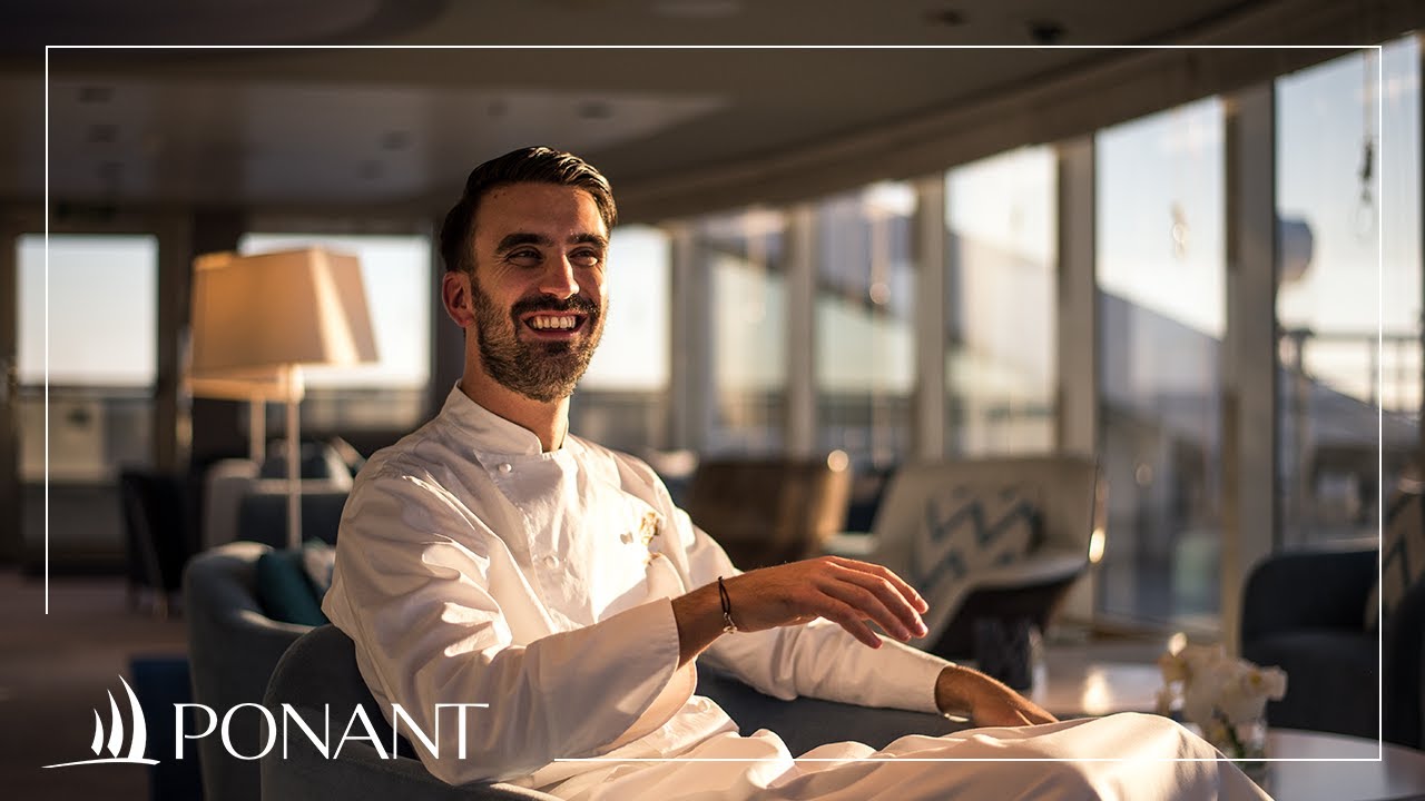 Amaury Bouhours, chef cuisinier ex&eacute;cutif du Meurice, &agrave; bord | PONANT