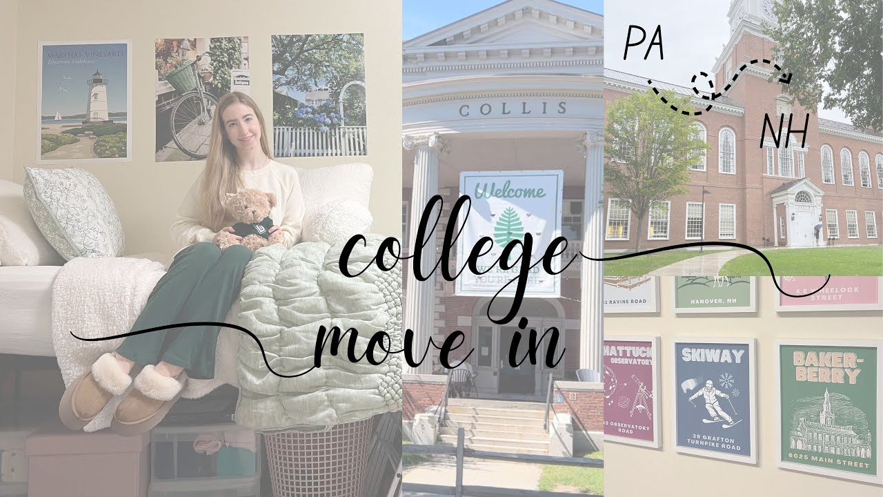 DARTMOUTH COLLEGE MOVE IN | Freshman Year