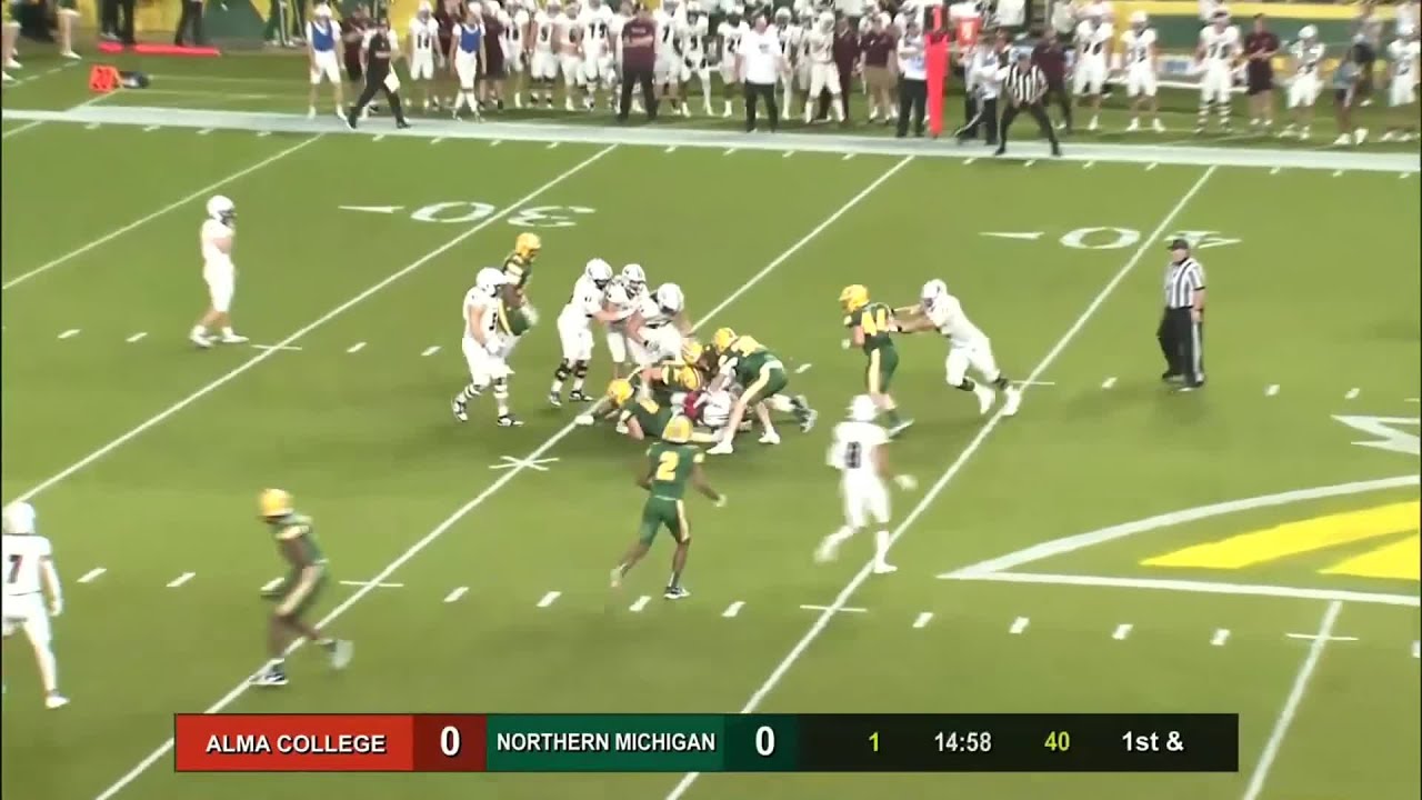 Highlights: Alma College vs Northern Michigan | 2024 GLIAC Football
