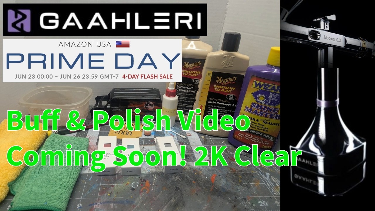 Prime Day у Gaahleri заканчивается завтра! Быстрый взгляд на пошаговое видео по полировке 1