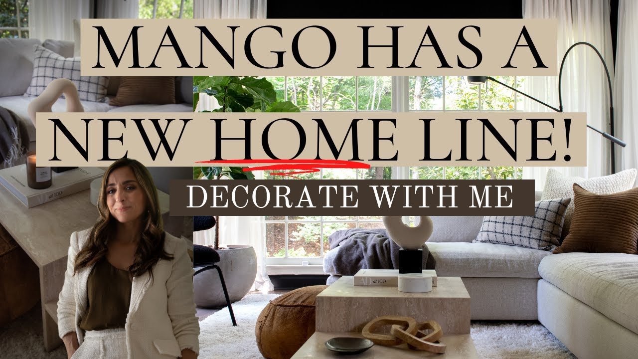MANGO & HM HOME HAUL + DECORATE WITH ME | HOUSE OF VALENTINA