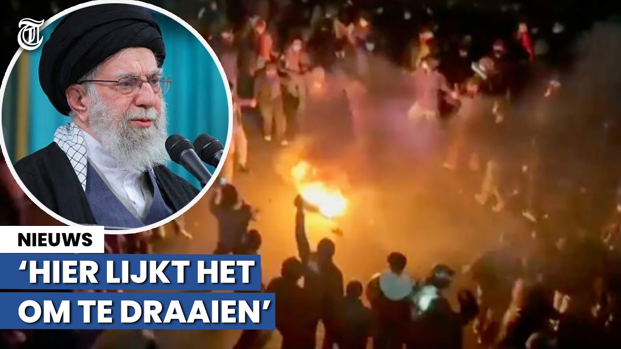 Spanningen Iran en VS lopen op: 'Demonstranten Iran zullen zich dan in de steek gelaten voelen'