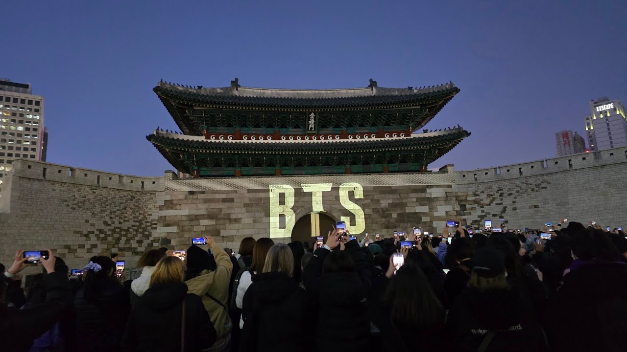ARMY, You Won’t Believe This… BTS Comeback Fulll Show at Sungnyemun💜 | 숭례문 @BTS 컴백 미디어 파사드