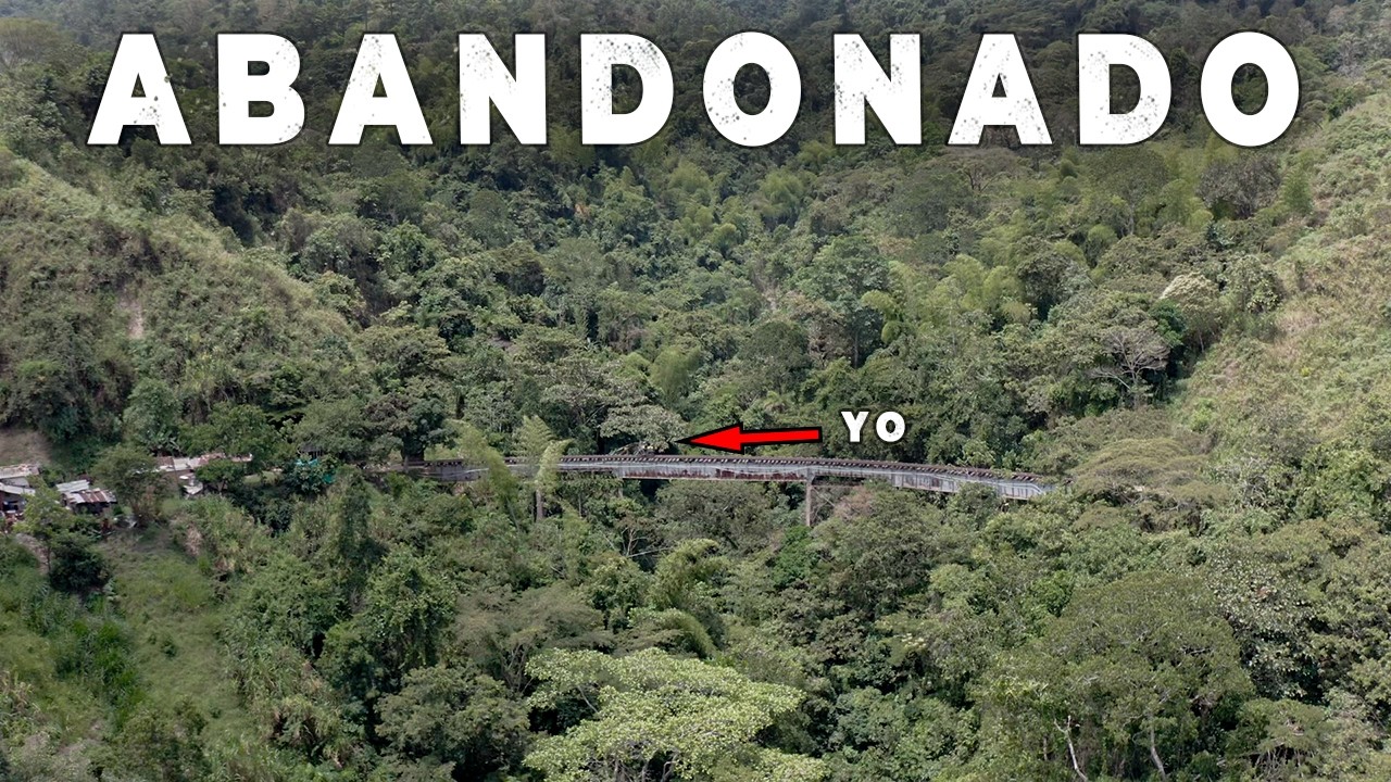 Intento CRUZAR un PUENTE ABANDONADO en COLOMBIA y CASI sale MAL | Gravedad 11
