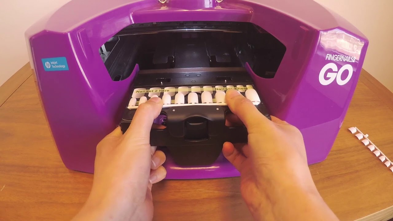 Printing Artificial Nails with the countertop