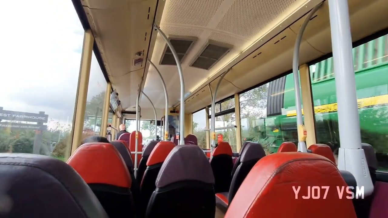 Red Hot Rocket! Lynx Optare Tempo X1200 13 YJ07 VSM