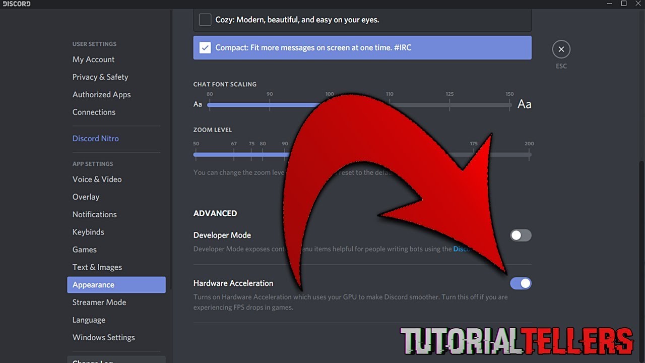 How to Disable Hardware Acceleration On Discord