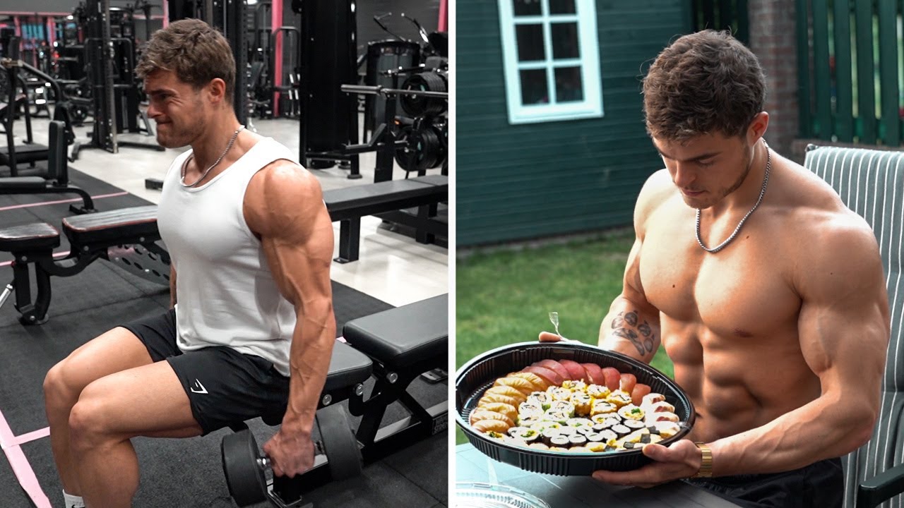MONSTER SHOULDER WORKOUT | Weekly Cheat Meal On A Cut